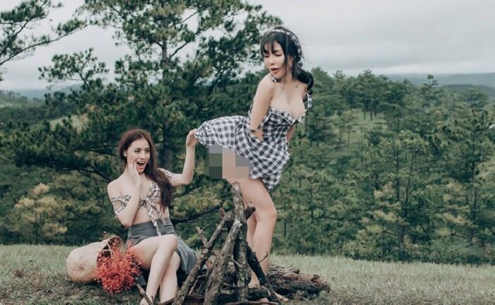 Á hậu Việt chụp ảnh phản cảm ở Đà Lạt: Cơ quan chức năng vào cuộc