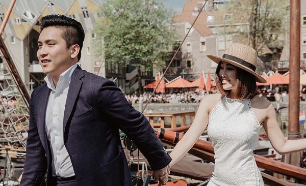 Chân dung bạn trai doanh nhân Việt kiều vừa cầu hôn MC Liêu Hà Trinh