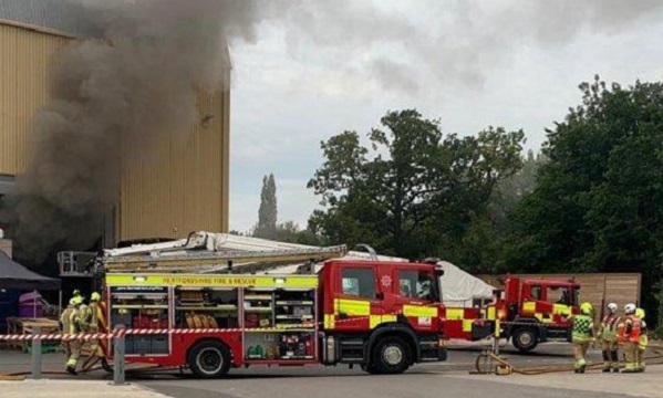 Phim trường 'Harry Potter' xảy ra sự cố hỏa hoạn