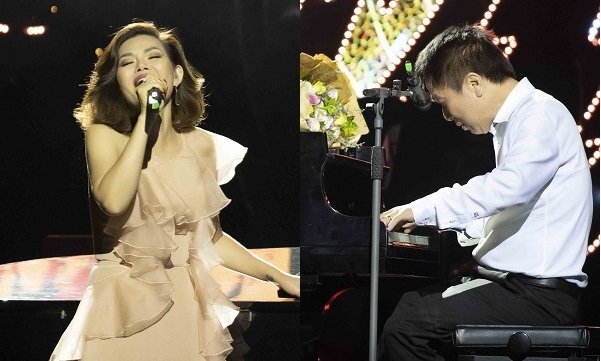 Sau ồn ào hét cát-xê, nhạc sĩ Phú Quang đệm đàn cho Ngọc Anh 3A hát