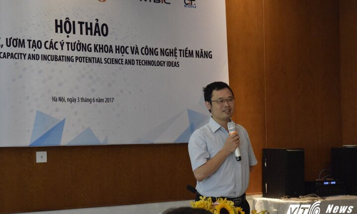 Đào tạo năng lực, ươm tạo các ý tưởng khoa học và công nghệ tiềm năng