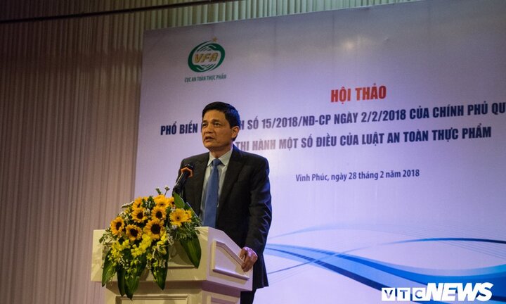 Cục trưởng An toàn thực phẩm: Doanh nghiệp chịu 100% trách nhiệm khi tự công bố thực phẩm