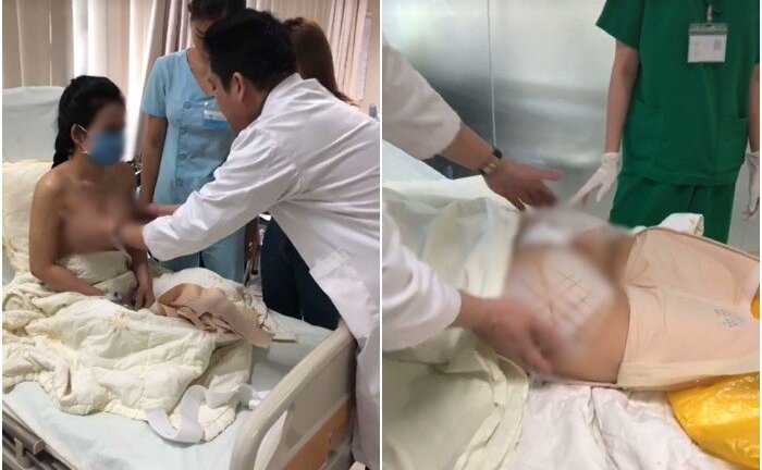 Phản cảm bác sĩ thẩm mỹ quay livestream cảnh khám phần nhạy cảm trên cơ thể nữ bệnh nhân