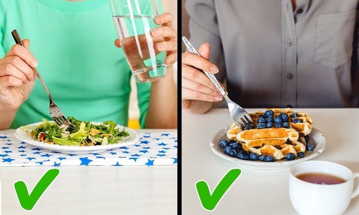 Có nên uống trong khi ăn?