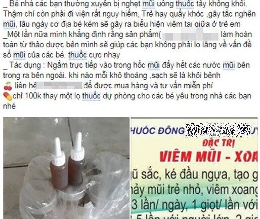 Mua thuốc tự chế: Mẹ đừng hại con