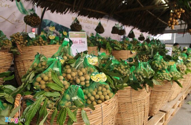Nhãn Thái Lan vào Việt Nam sau đó lại sang Trung Quốc