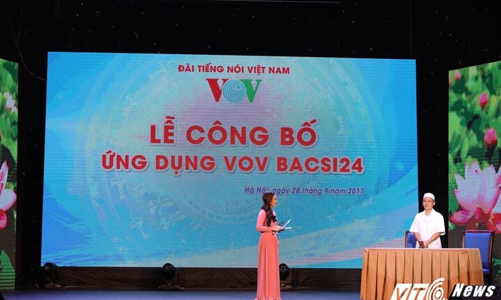 VOV chính thức ra mắt ứng dụng khám chữa bệnh trực tuyến