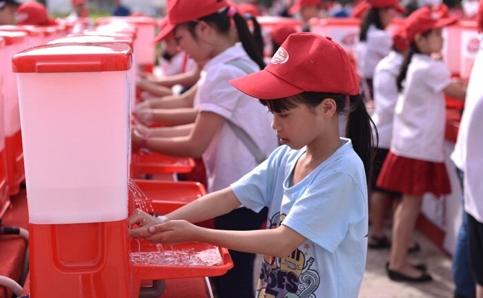Bệnh tiêu chảy vẫn tăng cao khi người dân chưa có thói quen rửa tay với xà phòng