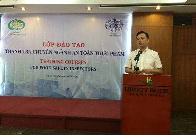 TP.HCM: Đào tạo nghiệp vụ thanh tra chuyên ngành ATTP cho cán bộ tuyến quận, phường