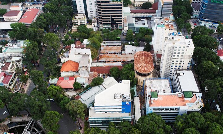 Hiện trạng lô đất vàng 8.300 m2 bên hồ Con Rùa ở Sài Gòn