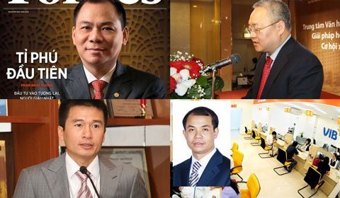 Những khối tiền tỷ USD của tỷ phú Việt, Forbes không ngờ tới