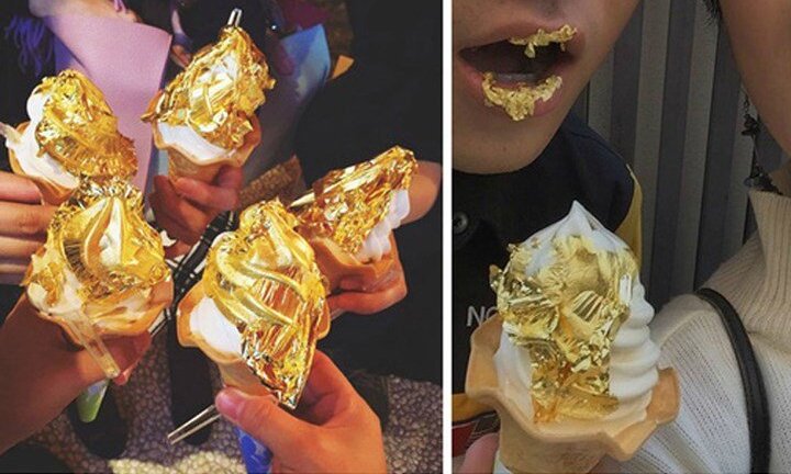 Những món ăn dát vàng dành cho 'thượng đế' giàu sang