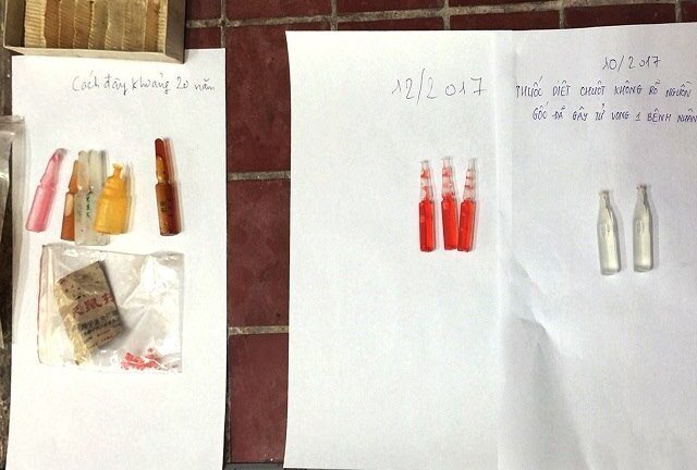 Ngộ độc thuốc diệt chuột bị cấm lưu hành ở Việt Nam từ 20 năm trước