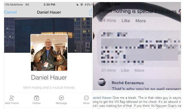 Xử lý Daniel Hauer - kẻ xúc phạm Đại tướng Võ Nguyên Giáp và U23 Việt Nam thế nào?