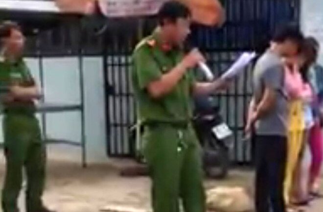 Công an Kiên Giang chấn chỉnh vụ bêu tên người bán dâm giữa phố