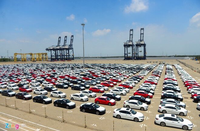 Sau lô xe của Honda từ Thái, đã có ôtô từ Anh, Mỹ, Nhật về Việt Nam