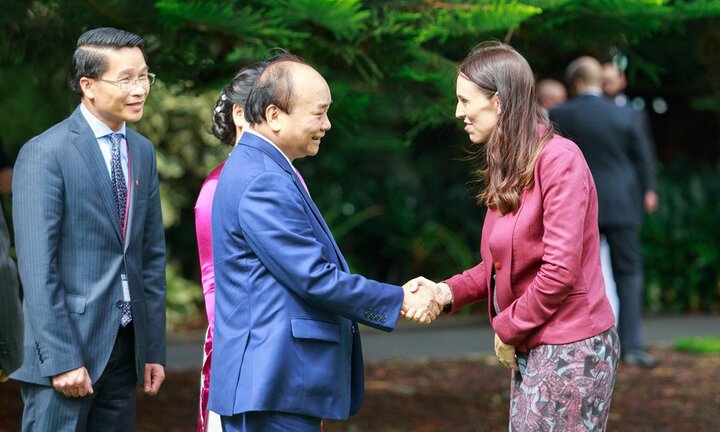 Việt Nam - New Zealand ra tuyên bố chung, hướng tới đối tác chiến lược