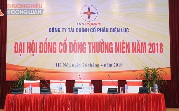 Công ty Tài chính Cổ phần Điện lực tổ chức thành công Đại hội đồng cổ đông thường niên năm 2018