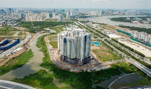 Gần chục dự án tỷ USD được công bố, đề xuất hoặc đang xây dựng ở Thủ Thiêm