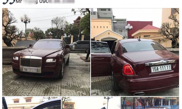 Chiêm ngưỡng 'siêu xe' Rolls-Royce Ghost biển ngũ quý 1 hơn 11 tỷ đồng về tay 'đại gia' xứ Huế