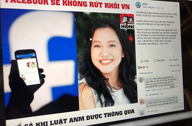 Giám đốc Facebook Việt Nam cũng là nạn nhân của tin giả