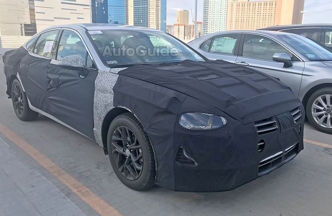 Hyundai Sonata 2020 lộ những hình ảnh đầu tiên