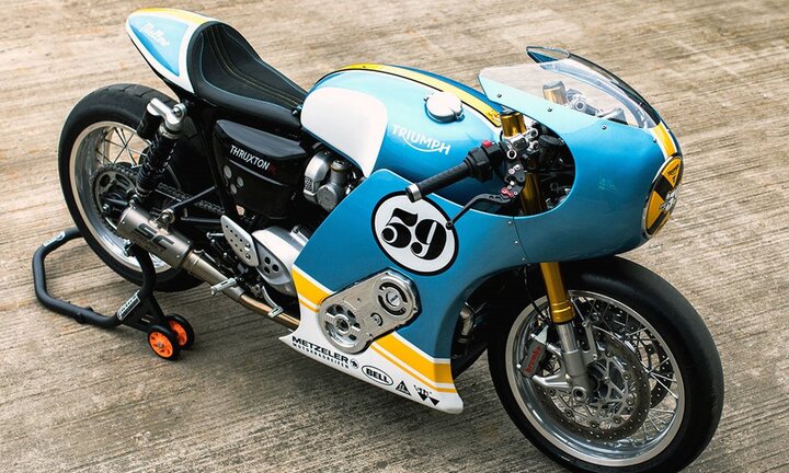 Chiến mã siêu nạp Triumph Thruxton từ Đức