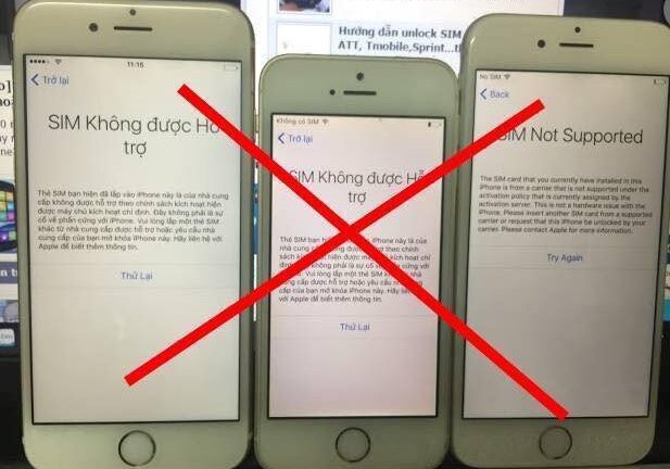 Nhiều người dở khóc dở cười vì iPhone khóa mạng