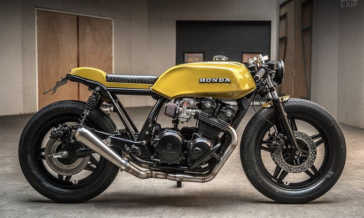 Chi tiết Honda CB750 độ độc đáo để cho thuê