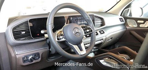 Lộ diện hình ảnh nội thất của Mercedes GLE 2019