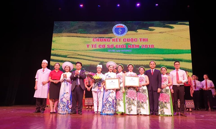 Ảnh: Toàn cảnh Chung kết Cuộc thi Y tế cơ sở giỏi năm 2018
