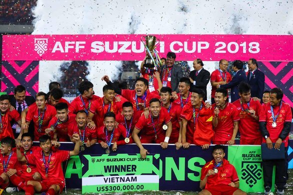 Vô địch AFF Cup 2018, đội tuyển Việt Nam được thưởng 25 tỷ đồng tiền mặt