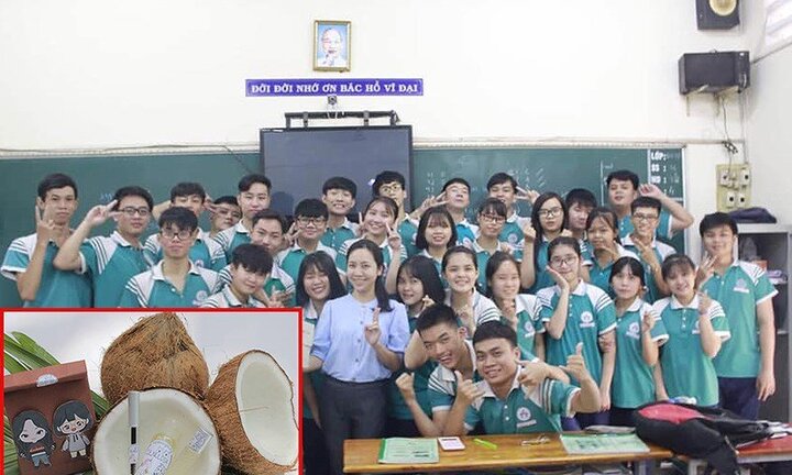 Thầy trò lớp 12 ở TP.HCM biến kiến thức hóa học thành sản phẩm son môi