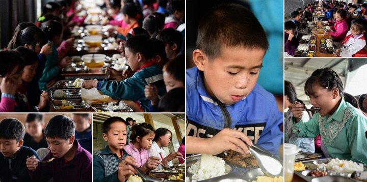 Ước mơ về bữa cơm giá 9.500 đồng, có thức ăn của học sinh miền núi
