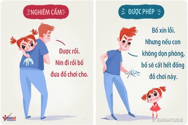 Những điều cha mẹ tuyệt đối không nên làm với con