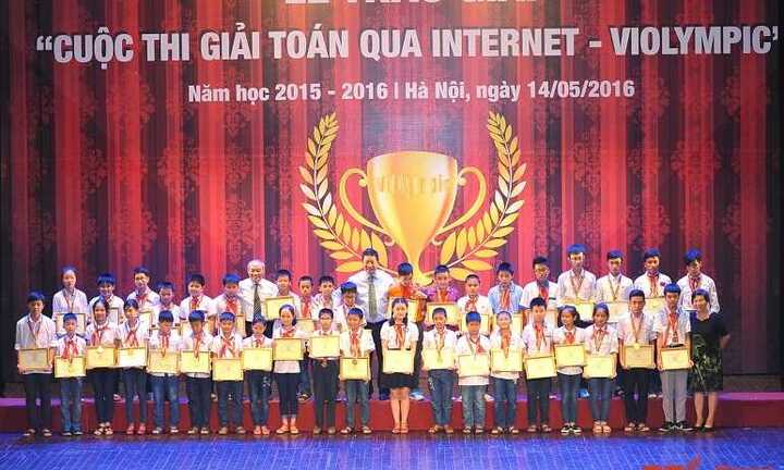 Đạt giải Quốc gia ViOlympic được tuyển thẳng vào lớp 10