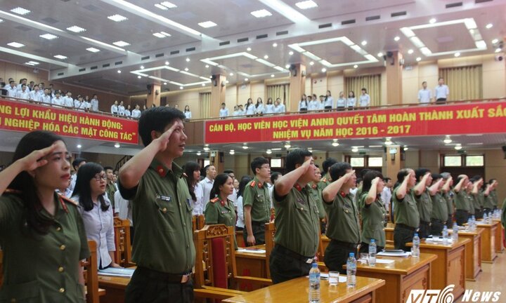 Hàng nghìn sinh viên tham gia sáng tạo clip ‘Học viện An ninh nhân dân trong tim tôi’