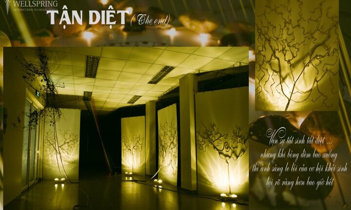 Ngỡ ngàng trước tác phẩm nghệ thuật đương đại của học sinh Hà thành