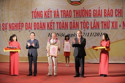 Giải báo chí 'Vì sự nghiệp Đại đoàn kết toàn dân tộc' năm 2017- 2018 có gì đặc biệt?