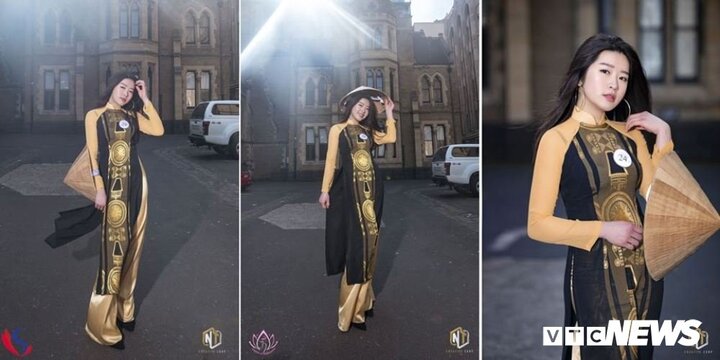 Ngắm nữ sinh du học sinh Việt thướt tha áo dài giữa trời Tây