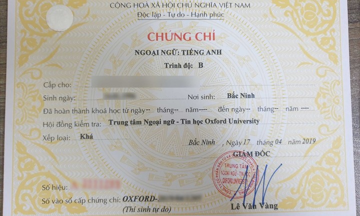 Bộ GD&ĐT bãi bỏ thi chứng chỉ ngoại ngữ