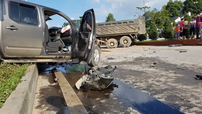 Tông đuôi xe tải, 8 người thương vong: Xác định nguyên nhân ban đầu