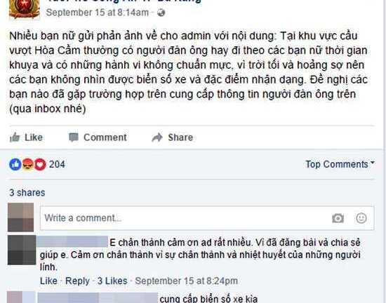 Nhiều nữ sinh ở Đà Nẵng tố bị 'yêu râu xanh' sàm sỡ lúc đêm tối