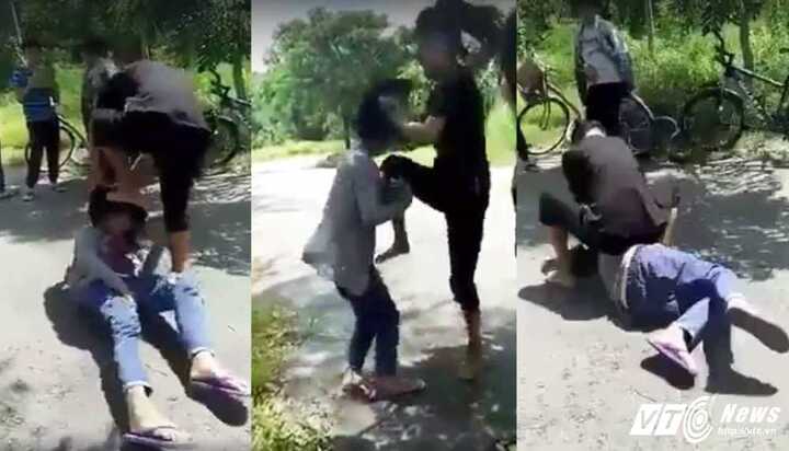 Phẫn nộ trước clip nữ sinh bị bạn đánh, bắt liếm chân