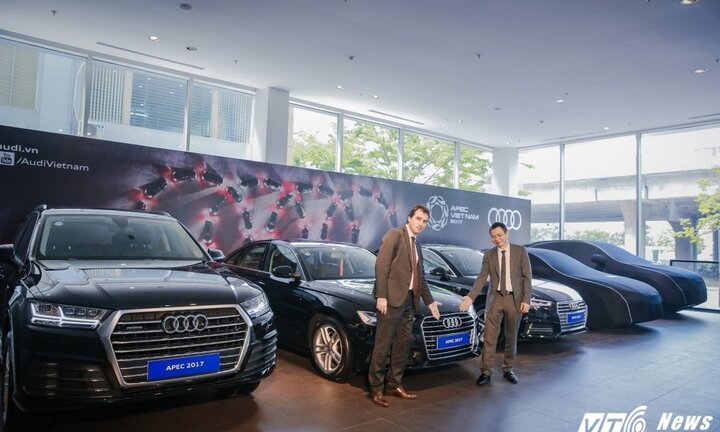 Choáng ngợp với dàn Audi phục vụ APEC 2017