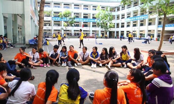 Học sinh TP.HCM trải nghiệm kĩ năng sống trong dịp hè