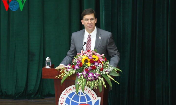 Mỹ sẽ không ngại vạch mặt và chống hành vi cưỡng ép ở Biển Đông