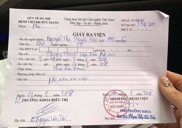 Sản phụ Hà Nội 'tố' bác sĩ tắc trách suýt phải bỏ thai