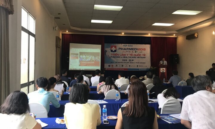 Triển lãm Y tế Quốc tế Việt Nam lần thứ 13 có tới 600 gian hàng