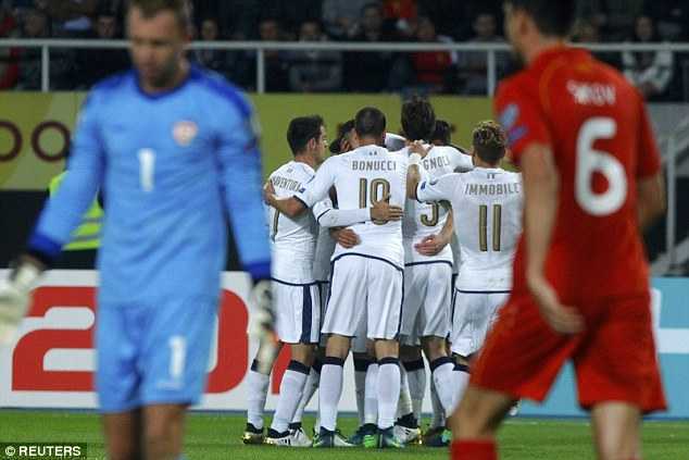 Kết quả vòng loại World Cup 2018 khu vực châu Âu: Italia ngược dòng ngoạn mục